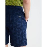 Снимка на SCOTCH&SODA МЪЖКИ БЕРМУДИ FAVE TERRY JACQUARD RELAXED-FIT В NAVY 6