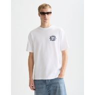 Снимка на SCOTCH&SODA МЪЖКА БЛУЗА FRONT AND BACK ARTWORK RELAXED-FIT В БЯЛО 4