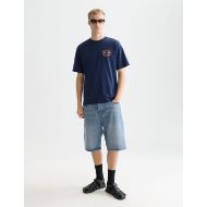 Снимка на SCOTCH&SODA МЪЖКА БЛУЗА FRONT AND BACK ARTWORK RELAXED-FIT В NAVY 7