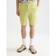 Снимка на SCOTCH&SODA МЪЖКИ БЕРМУДИ SEASONAL CORE FAVE COTTON LINEN REGULAR FIT CHINO В КОМБИНАЦИЯ 4