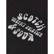 Снимка на SCOTCH&SODA МЪЖКА БЛУЗА LEFT CHEST ARTWORK REGULAR-FIT В ЧЕРНО 3