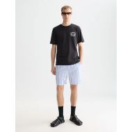 Снимка на SCOTCH&SODA МЪЖКА БЛУЗА LEFT CHEST ARTWORK REGULAR-FIT В ЧЕРНО 7