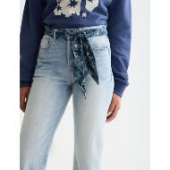 Снимка на SCOTCH&SODA ДАМСКИ ДЕНИМ THE SKY STRAIGHT WITH TIE DETAIL В СИНЬО 6