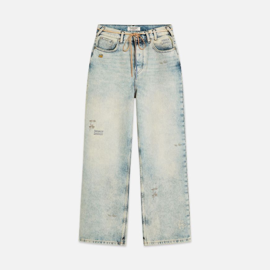 Снимка на SCOTCH&SODA ДАМСКИ ДЕНИМ BASQUIAT THE DEEP LOOSE В СИНЬО