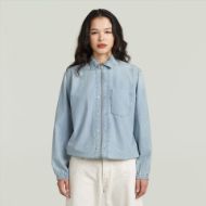 Снимка на G-STAR ДАМСКА РИЗА RELAXED ZIP SHIRT В VINTAGE SMITHSONITE 1