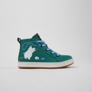 Снимка на CAMPER ДЕТСКИ КОЖЕНИ СПОРТНИ ОБУВКИ TWINS BY MOOMIN В ЗЕЛЕНО 1