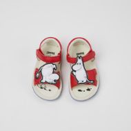 Снимка на CAMPER ДЕТСКИ КОЖЕНИ САНДАЛИ TWINS FW BY MOOMIN В ЧЕРВЕНО 3