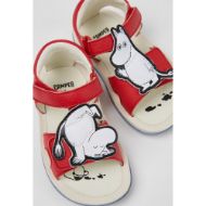 Снимка на CAMPER ДЕТСКИ КОЖЕНИ САНДАЛИ TWINS FW BY MOOMIN В ЧЕРВЕНО 2