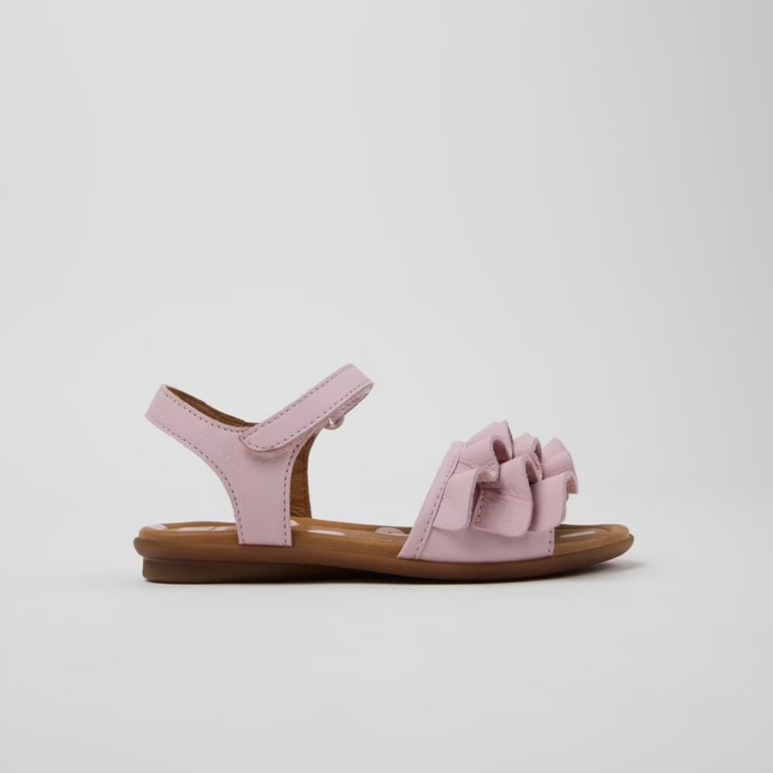 Снимка на CAMPER ДЕТСКИ КОЖЕНИ САНДАЛИ RIGHT В РОЗОВО