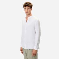 Picture of DIRTY LAUNDRY MEN'S MAO SHIRT IN WHITE 2