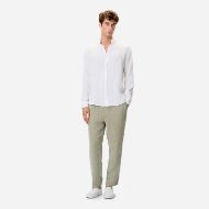 Picture of DIRTY LAUNDRY MEN'S MAO SHIRT IN WHITE 4