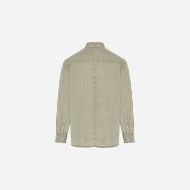 Picture of DIRTY LAUNDRY MEN'S MAO SHIRT IN VINTAGE GREIGE 2