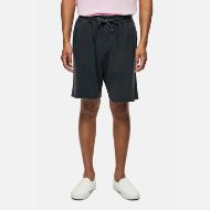 Picture of DIRTY LAUNDRY MEN'S RAW EDGES SWEATBERMUDA IN VINTAGE BLACK 1