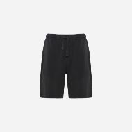 Picture of DIRTY LAUNDRY MEN'S PIQUET CHINO SWEATBERMUDA IN VINTAGE BLACK 1