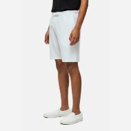 Picture of DIRTY LAUNDRY MEN'S PIQUET CHINO SWEATBERMUDA IN WHITE 2