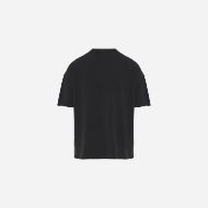 Picture of DIRTY LAUNDRY MEN'S PIQUET T-SHIRT WITH RAW EDGES IN VINTAGE BLACK 2