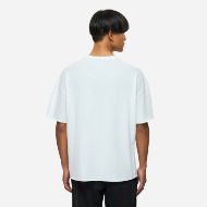 Picture of DIRTY LAUNDRY MEN'S PIQUET T-SHIRT WITH RAW EDGES IN WHITE 3