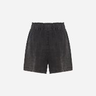 Снимка на DIRTY LAUNDRY ДАМСКИ БЕРМУДИ RELAXED LINEN BERMUDA VINTAGE BLACK 6