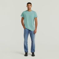 Picture of G-STAR MEN'S LASH T-SHIRT IN MINERAL BLUE GD 4