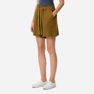 Снимка на DIRTY LAUNDRY ДАМСКИ БЕРМУДИ RELAXED LINEN BERMUDA OLIVE 2