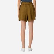 Снимка на DIRTY LAUNDRY ДАМСКИ БЕРМУДИ RELAXED LINEN BERMUDA OLIVE 3