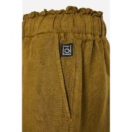 Снимка на DIRTY LAUNDRY ДАМСКИ БЕРМУДИ RELAXED LINEN BERMUDA OLIVE 7