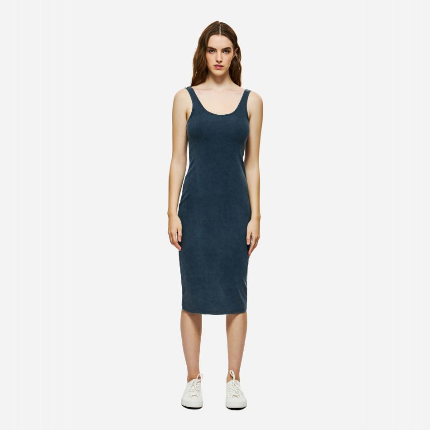 Picture of DIRTY LAUNDRY WOMEN'S TANK DRESS IN VINTAGE BLUE