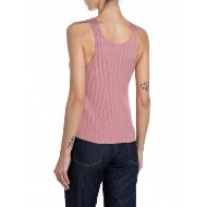 Снимка на REPLAY ДАМСКИ ТОП KNIT VISCOSE VEST TOP В РОЗОВО 2