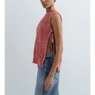 Снимка на REPLAY ДАМСКИ ТОП SLEEVELESS KNIT TOP DEEP ORANGE 2