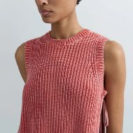 Снимка на REPLAY ДАМСКИ ТОП SLEEVELESS KNIT TOP DEEP ORANGE 6