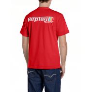 Снимка на REPLAY МЪЖКА БЛУЗА REPLAY RACING TEAM BASIC JERSEY T-SHIRT В ЧЕРВЕН 2