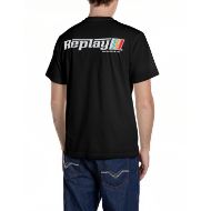 Снимка на REPLAY МЪЖКА БЛУЗА REPLAY RACING TEAM BASIC JERSEY T-SHIRT В ЧЕРВЕН 2