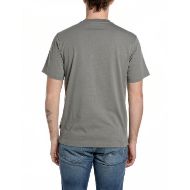 Снимка на REPLAY МЪЖКА БЛУЗА CREW-NECK COTTON LINEN JERSEY T-SHIRT В СИВО МИЛИТЪРИ 2
