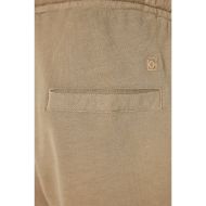 Picture of DIRTY LAUNDRY MEN'S PIQUET CHINO SWEATBERMUDA IN TAUPE 7