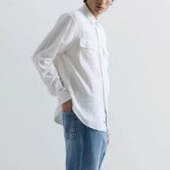 Снимка на REPLAY МЪЖКА РИЗА REGULAR FIT LINEN SHIRT NATURAL WHITE 3