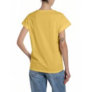 Снимка на REPLAY ДАМСКИ ТОП JERSEY T-SHIRT WITH LOGO PRINT В ЖЪЛТО 2