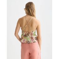Снимка на SCOTCH&SODA ДАМСКИ ТОП COTTON SEERSUCKER KEYHOLE HALTER TANK В КОМБИНАЦИЯ 5