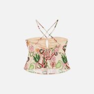 Снимка на SCOTCH&SODA ДАМСКИ ТОП COTTON SEERSUCKER KEYHOLE HALTER TANK В КОМБИНАЦИЯ 2