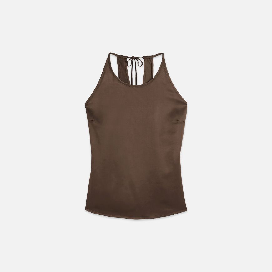 Снимка на SCOTCH&SODA ДАМСКИ ТОП HALTER WITH TIES В КАФЯВО