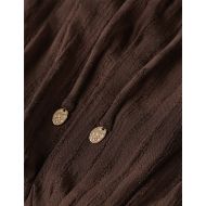 Снимка на SCOTCH&SODA ДАМСКИ ТОП COTTON CREPE SMOCKED WAIST TANK В КАФЯВО 3