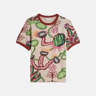 Picture of SCOTCH&SODA WOMEN'S PRINTED REGULAR-FIT T-SHIRT IN MULTICOLOUR 1