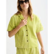 Снимка на SCOTCH&SODA ДАМСКА РИЗА TOWELLING SHORTSLEEVED В ЗЕЛЕНО 6