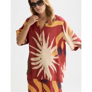 Снимка на SCOTCH&SODA ДАМСКА РИЗА PRINTED SHORT SLEEVED RELAXED FIT В КОМБИНАЦИЯ 6