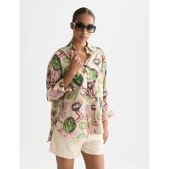Снимка на SCOTCH&SODA ДАМСКА РИЗА LINEN BLEND PRINTED В КОМБИНАЦИЯ 4