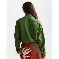 Снимка на SCOTCH&SODA ДАМСКА РИЗА LINEN В ЗЕЛЕНО 5