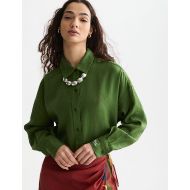 Снимка на SCOTCH&SODA ДАМСКА РИЗА LINEN В ЗЕЛЕНО 4