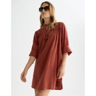 Снимка на SCOTCH&SODA ДАМСКА РОКЛЯ MINI GATHERED SLEEVE В ЧЕРВЕНО 6