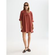 Снимка на SCOTCH&SODA ДАМСКА РОКЛЯ MINI GATHERED SLEEVE В ЧЕРВЕНО 4