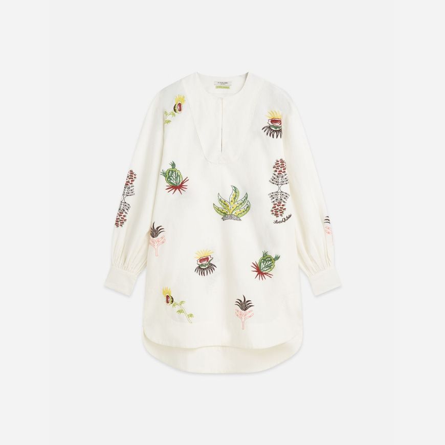 Снимка на SCOTCH&SODA ДАМСКА РОКЛЯ EMBROIDERED SHORT BIB В БЕЖОВО