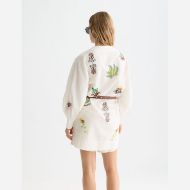 Снимка на SCOTCH&SODA ДАМСКА РОКЛЯ EMBROIDERED SHORT BIB В БЕЖОВО 5